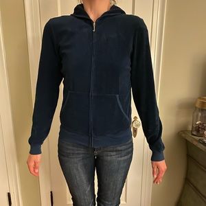 Juicy couture blue hooded sweatshirt sz L